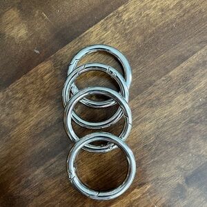 Miche SilverMetal Carabiner 2” Rings - Set of 4